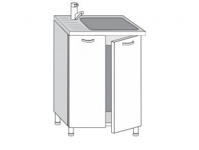 2.60.2м Шкаф-стол на 600мм под врезную мойку с 2-мя дверцами в Нижней Туре - nizhnyaya-tura.magazin-mebel74.ru | фото