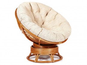 Кресло-качалка Papasan w 23/01 B с подушкой Cognac, ткань Старт в Нижней Туре - nizhnyaya-tura.magazin-mebel74.ru | фото