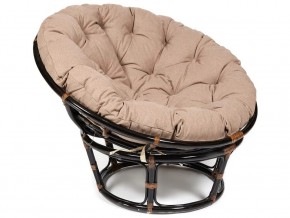 Кресло Papasan 23/01 W с подушкой Antique brown, экошерсть Коричневый в Нижней Туре - nizhnyaya-tura.magazin-mebel74.ru | фото