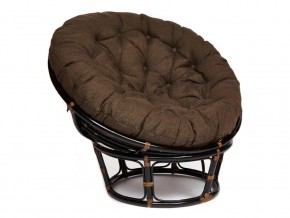 Кресло Papasan 23/01 W с подушкой Antique brown, ткань Коричневый в Нижней Туре - nizhnyaya-tura.magazin-mebel74.ru | фото