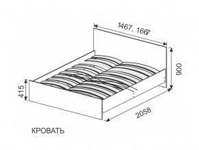 Кровать 1600х2000 ортопедическое основание в Нижней Туре - nizhnyaya-tura.magazin-mebel74.ru | фото