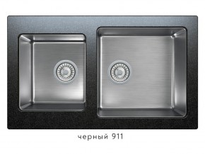 Мойка комбинированная Tolero twist TTS-840 Черный 911 в Нижней Туре - nizhnyaya-tura.magazin-mebel74.ru | фото