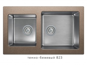 Мойка комбинированная Tolero twist TTS-840 Темно-бежевый 823 в Нижней Туре - nizhnyaya-tura.magazin-mebel74.ru | фото