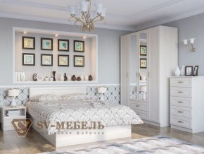 Спальня Вега Сосна Карелия Серия 2 в Нижней Туре - nizhnyaya-tura.magazin-mebel74.ru | фото