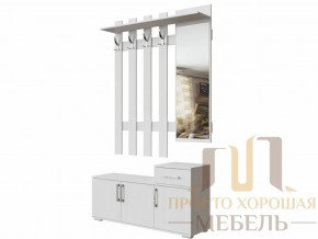 Вешалка с зеркалом 1,2 м в Нижней Туре - nizhnyaya-tura.magazin-mebel74.ru | фото